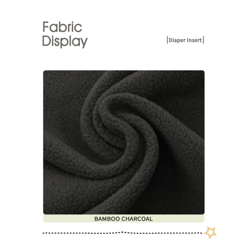 Bamboo Liner Factory - 5 Layer Charcoal Washable Printed