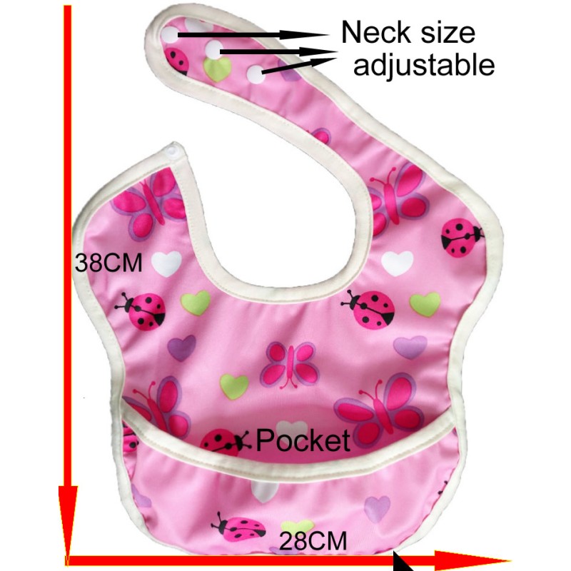 Baby Bibs Supplier - Lightweight Magic Tape Polyester
