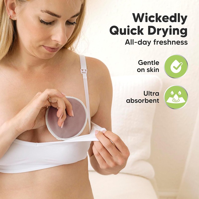 Breast Pads Set Supplier - 8 Pcs Bamboo Fiber Laundry Bag