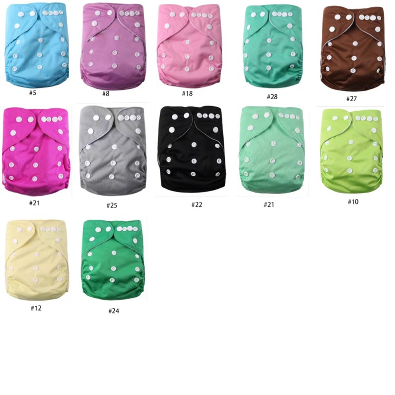Cloth Diaper Supplier - Adjustable Washable 12sets
