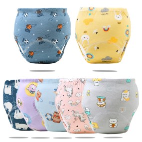 Baby Training Pants Supplier - 2025 Cotton Washable LeakProof