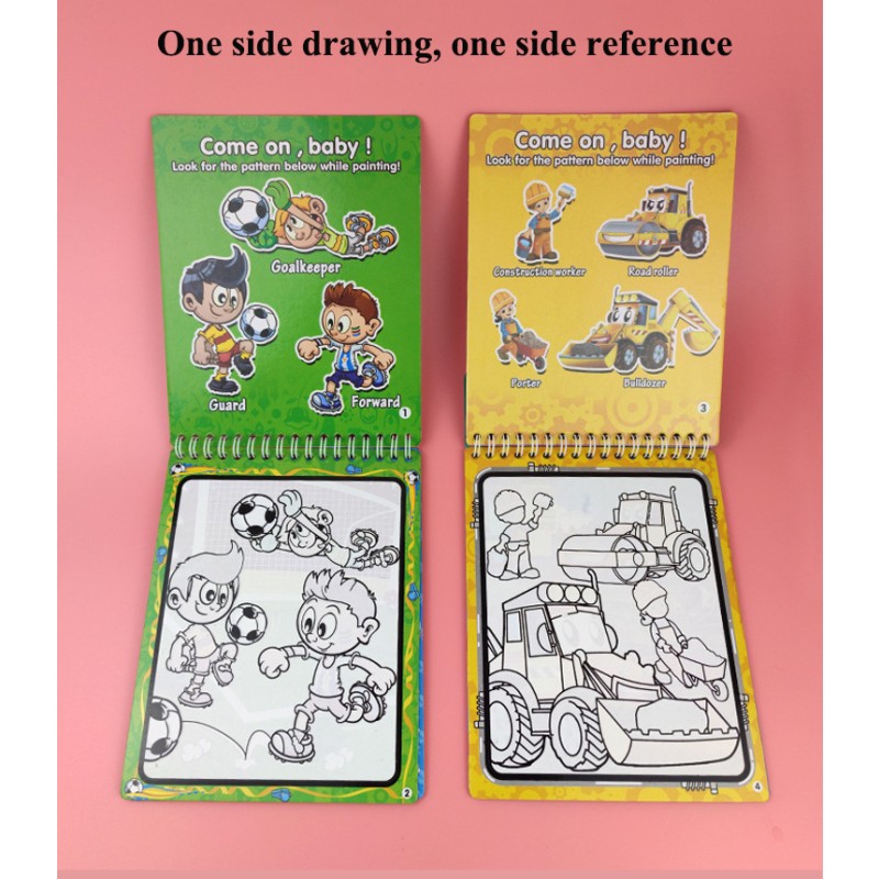 Magic Doodle Book Factory - Custom Water Drawing Kids