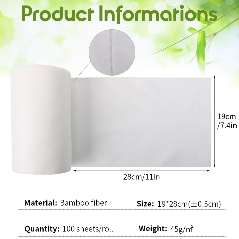 Diaper Liners Factory - Biodegradable 100 Sheets Roll