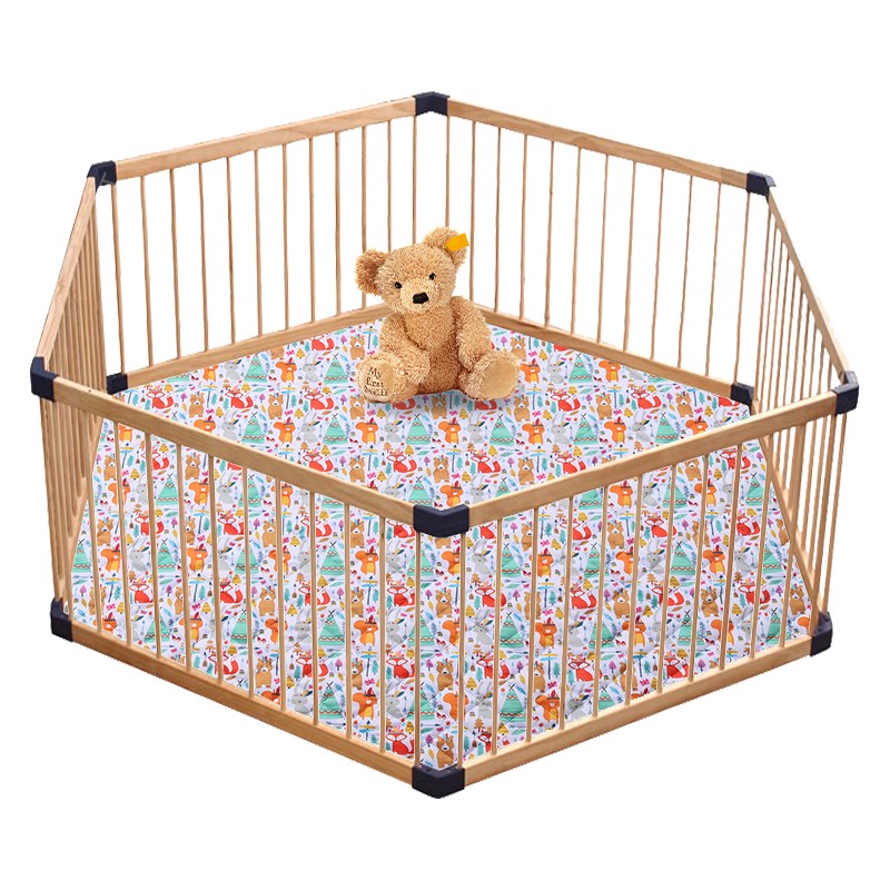 Playpen Mat Manufacturer - Eco Friendly Quilted Hexagon