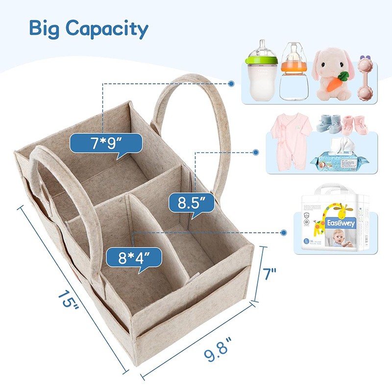 Nursery Storage Basket Factory - Portable Table Changing
