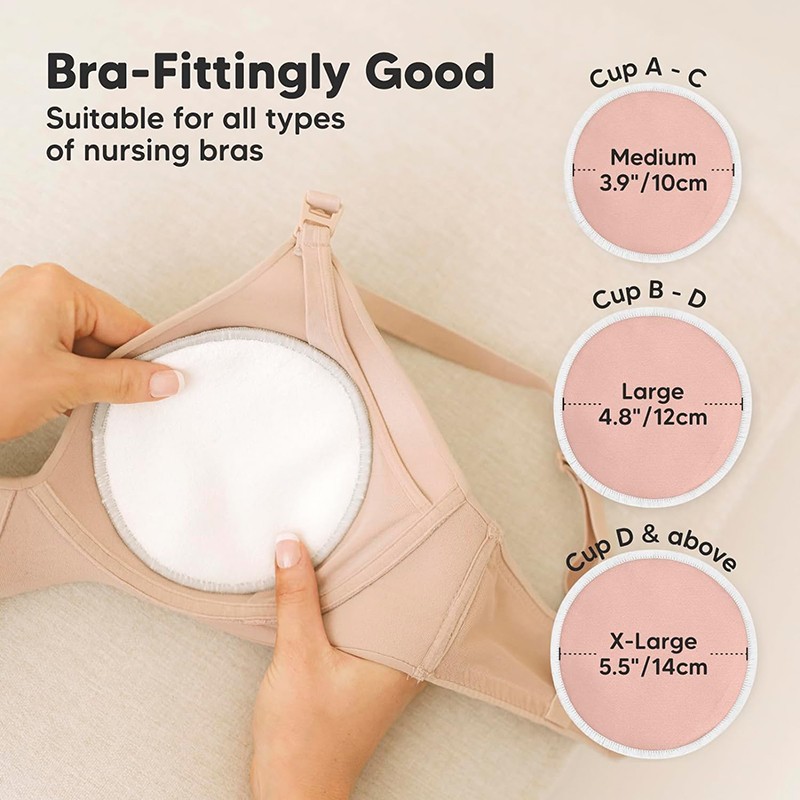 Breast Pads Set Supplier - 8 Pcs Bamboo Fiber Laundry Bag