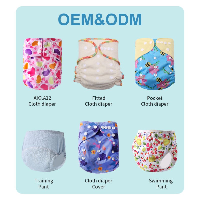 Cloth Diapers Supplier - Eco Friendly Suede Washable