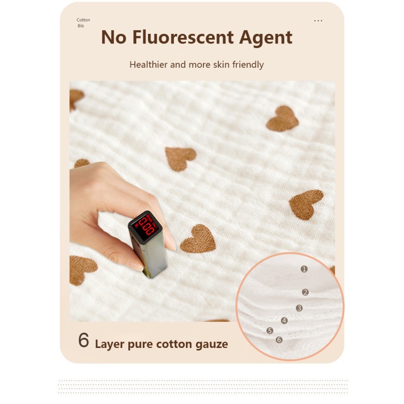 Bandana Drool Bibs Manufacturer - Organic Cotton Snap Button