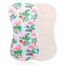 Baby Burp Cloth Factory - Silicone Dot Anti-slip Bamboo