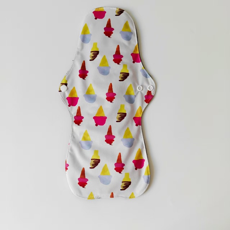 Menstrual Pads Factory - Bamboo Charcoal Reusable Print