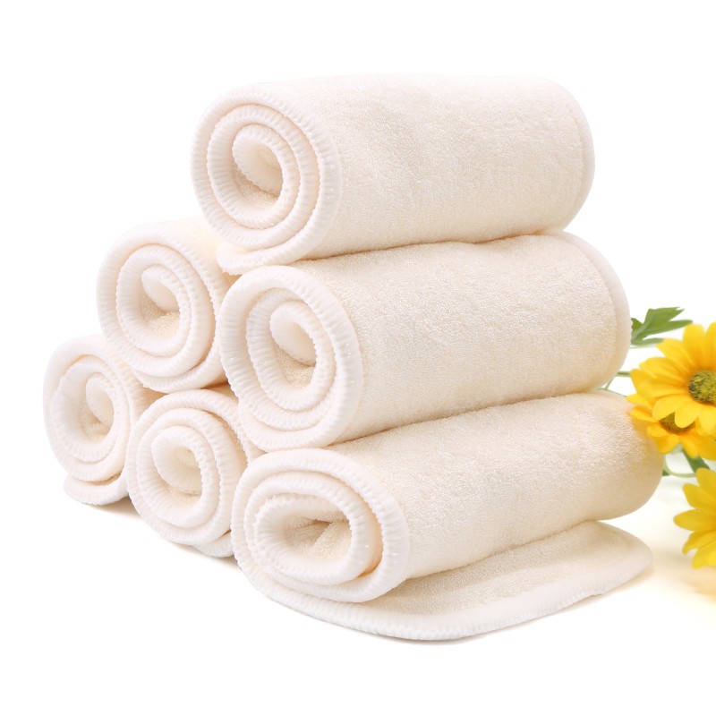 Bamboo Terry Insert Supplier - 4 Layer Soft Instant Absorption