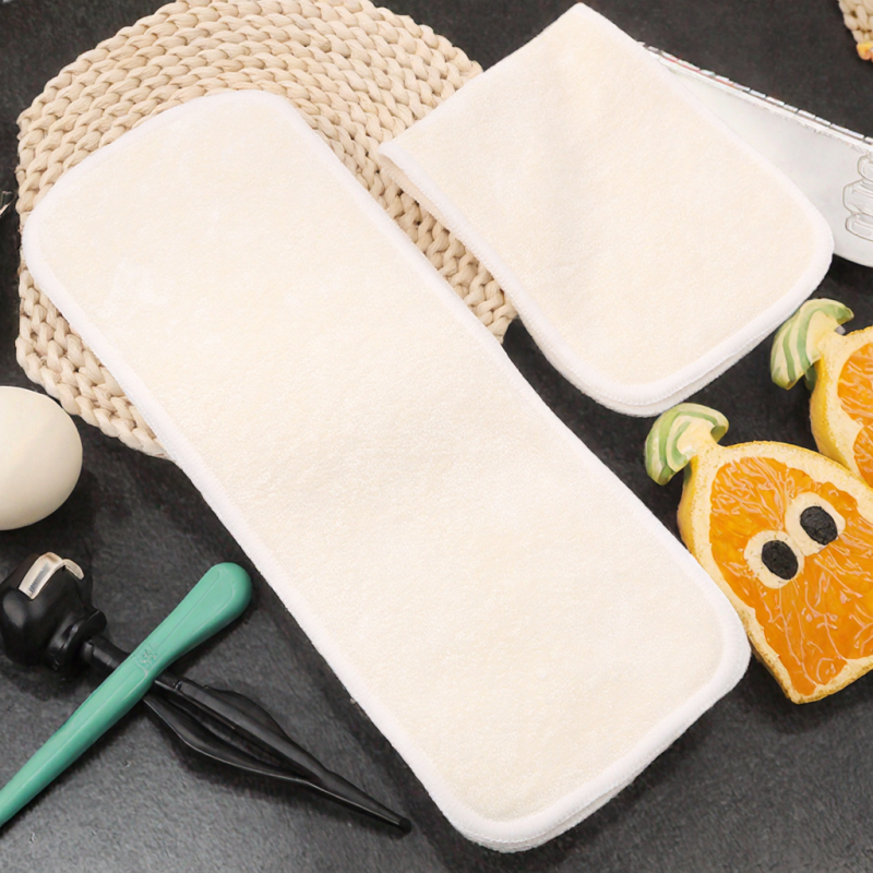 Bamboo Terry Insert Supplier - 4 Layer Soft Instant Absorption