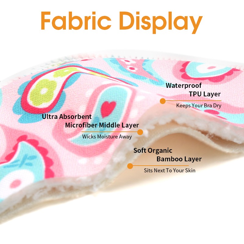 Reusable Breast Pads Manufacturer - Eco Friendly Bamboo Fiber