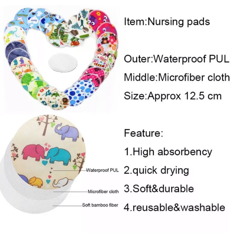 Baby Nursing Pad Factory - Absorbent Reusable Anti-Overflow