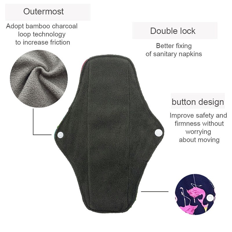 Menstrual Pads Factory - 18x25cm Bamboo Washable Breathable