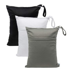 Baby Wet Bag Manufacturer - Black Reusable Leakproof