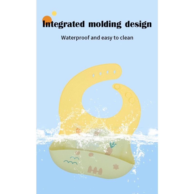 Silicone Baby Bibs Manufacturer - BPA Free Animal Easy Clean