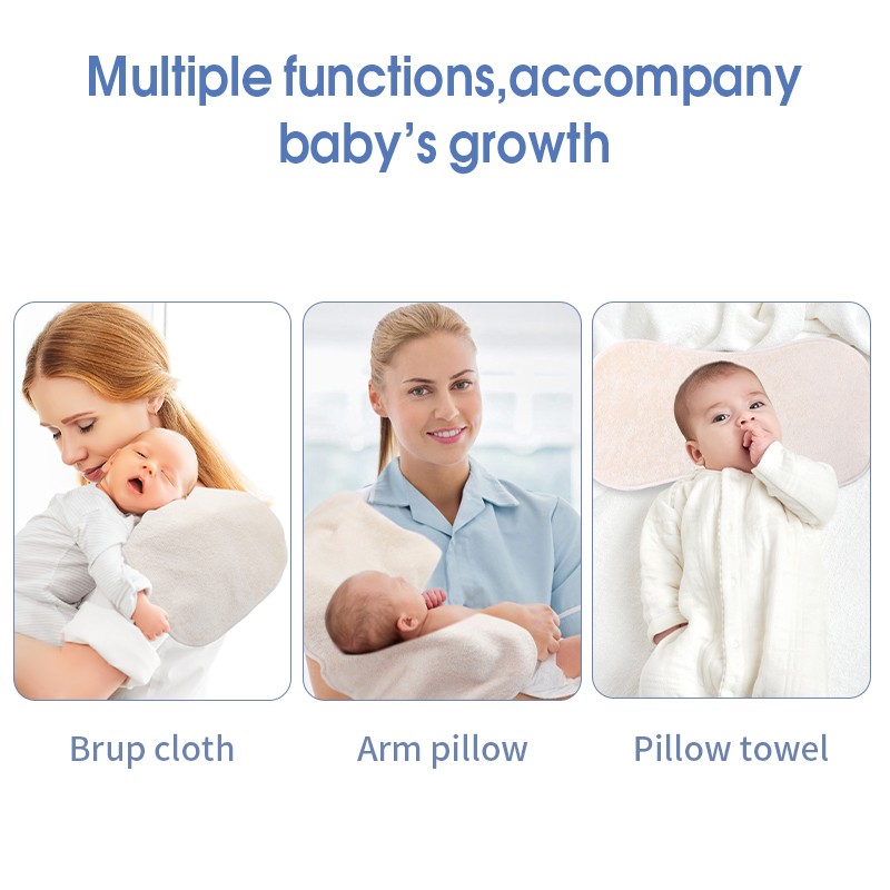 Burp Towels Supplier - Soft Bamboo Terry Silicone Anti-slip