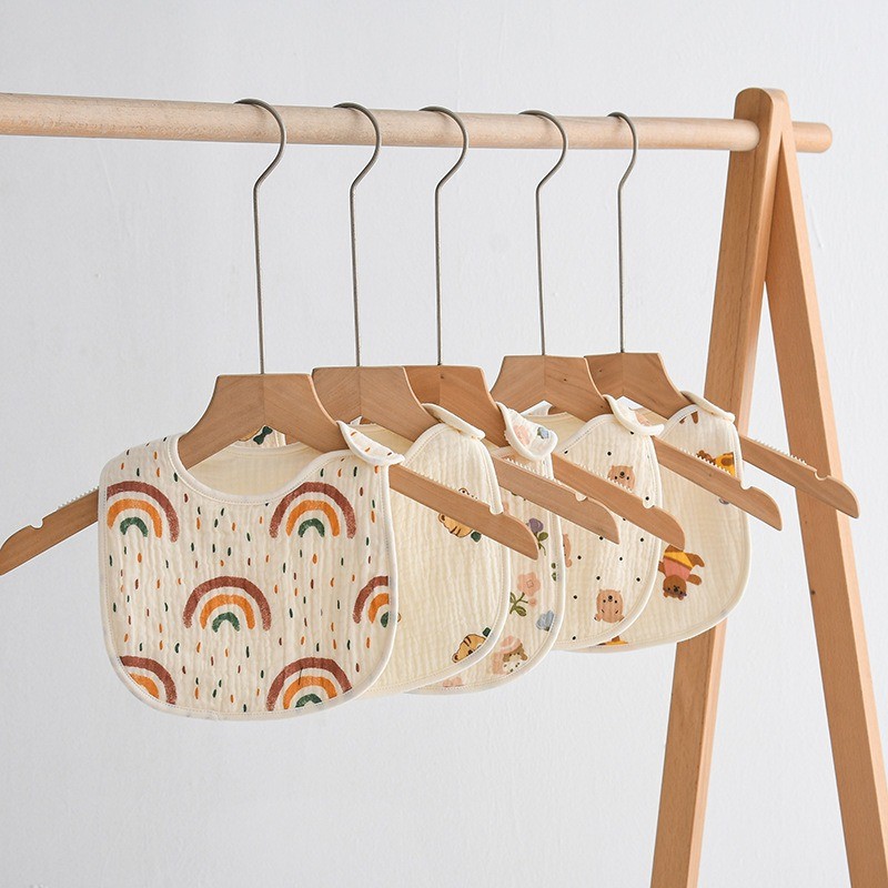 Muslin Baby Bibs Factory - 7 Layer Waterproof Bandana