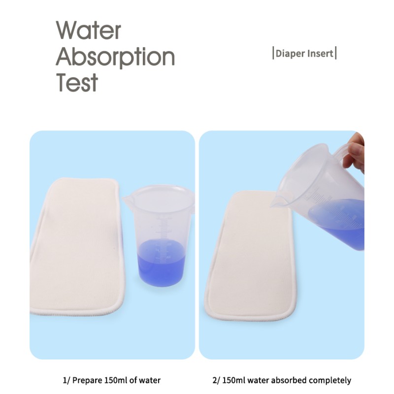 Bamboo Insert Supplier - 4 Layer Washable Breathable