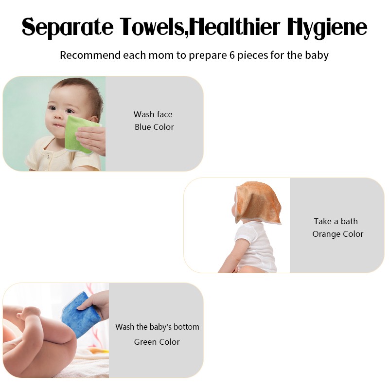 Baby Washcloth Manufacturer - Organic Bamboo Terry Soft