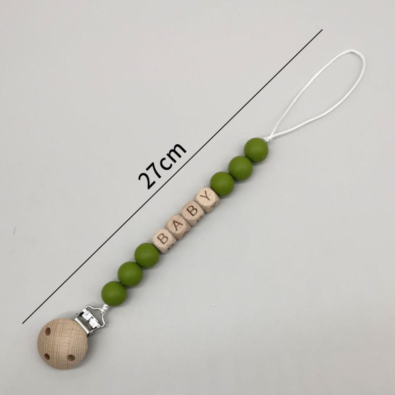 Pacifier Clip Supplier - Beechwood Anti Drop Chain