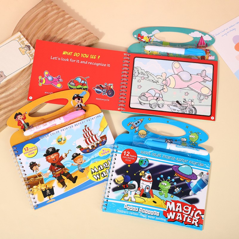 Magic Coloring Book Supplier - Reusable Water Drawing
