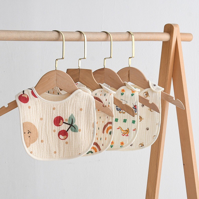 Muslin Baby Bibs Factory - 7 Layer Waterproof Bandana