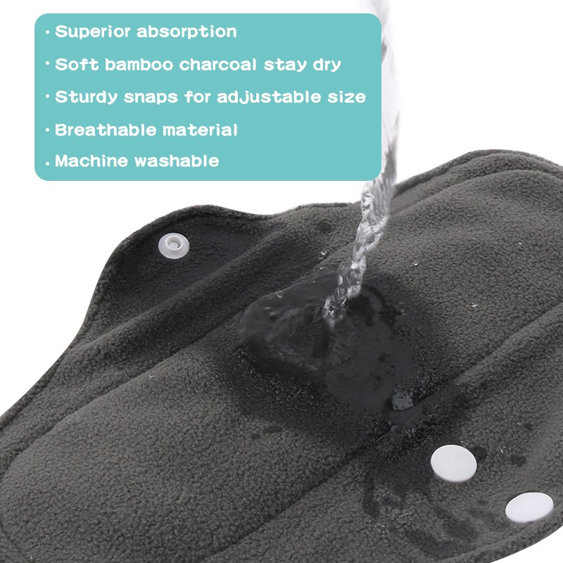 Bamboo Charcoal Pads Supplier - 18x35cm Heavy Flow Wholesale