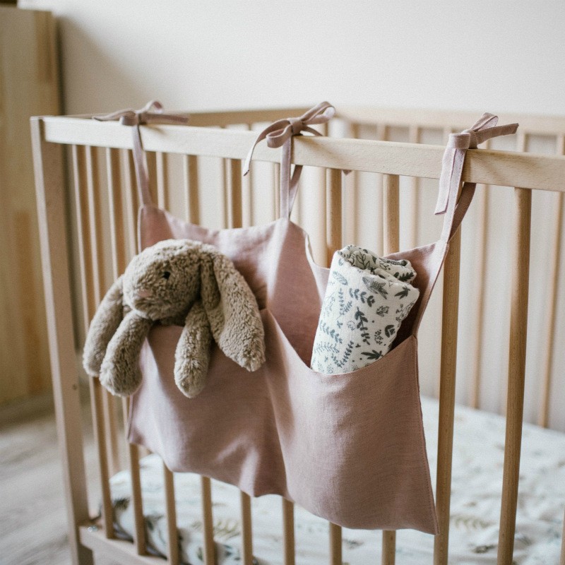 Baby Crib Organizer Factory - Hanging Storage Linen Pocket