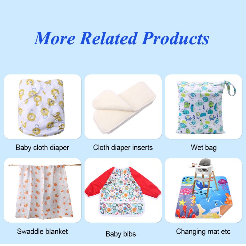 Pocket Diaper Factory - Ecological Suede Custom Wholesale