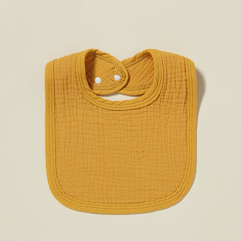 Muslin Baby Bib Manufacturer - Bandana Style Snap Adjust