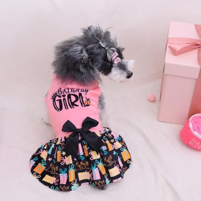 Dog Dress Supplier - Winter Velvet Bow Design