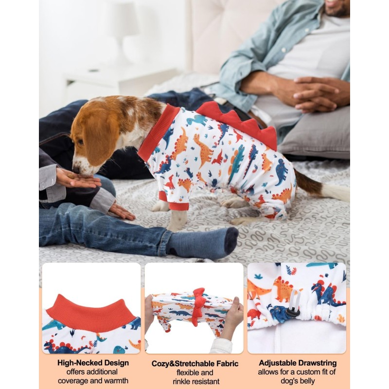 Dog Pajamas Factory - Dinosaur Costume Stretchy