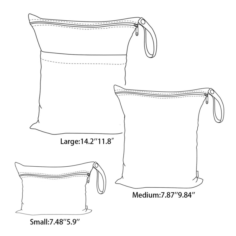 Diaper Bag Supplier - Reusable Washable Two Pocket