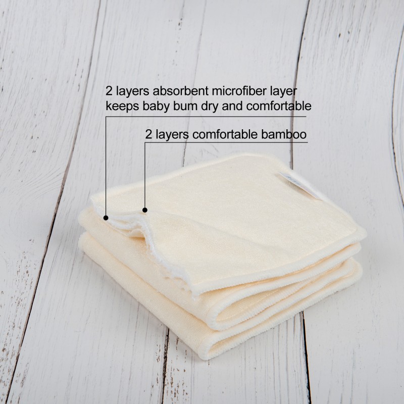 Bamboo Insert Manufacturer - Anti Bacterial 3 Layer