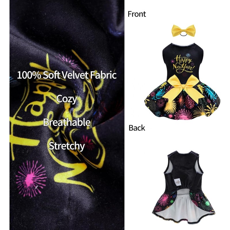 Pet Apparel Manufacturer - Polyester Velvet Skirt