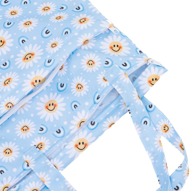 Diaper Bag Factory - Handle Two Zipper Pockets