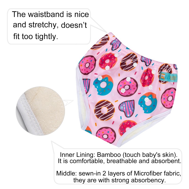 Potty Pant Supplier - Printed Cotton Washable