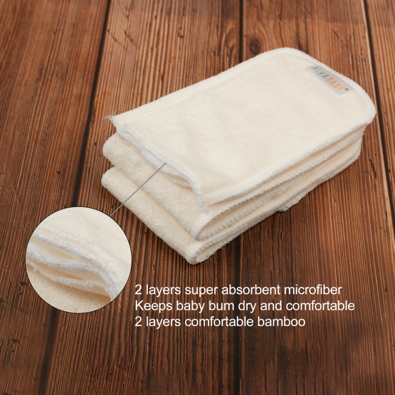 Diaper Insert Factory - Newborn 4 Layer Bamboo