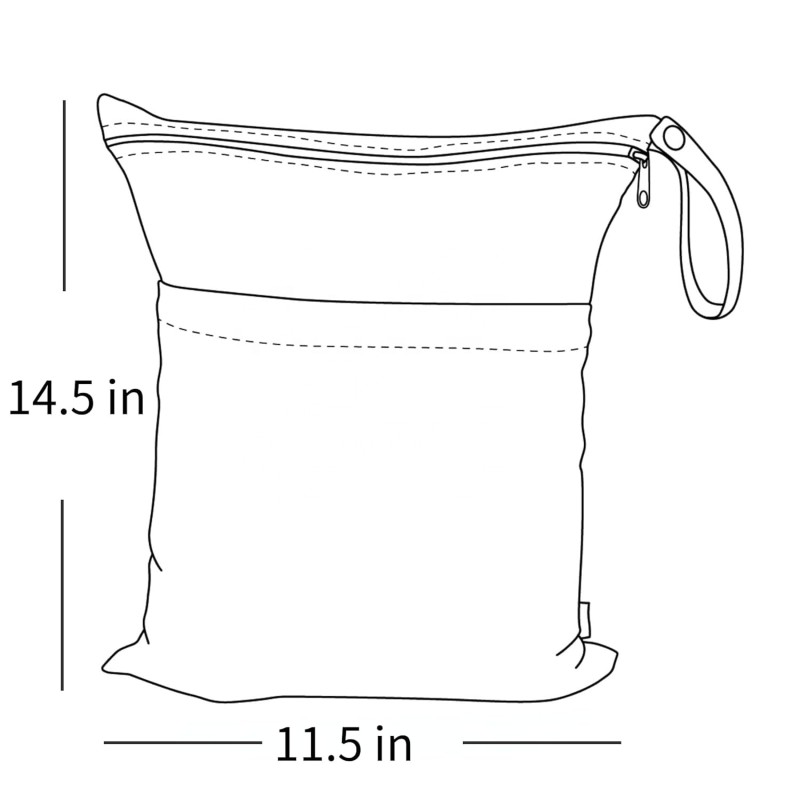 Wet Dry Bag Supplier - Waterproof Two Zippered