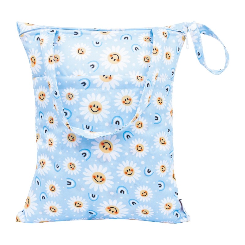 Diaper Bag Factory - Handle Two Zipper Pockets