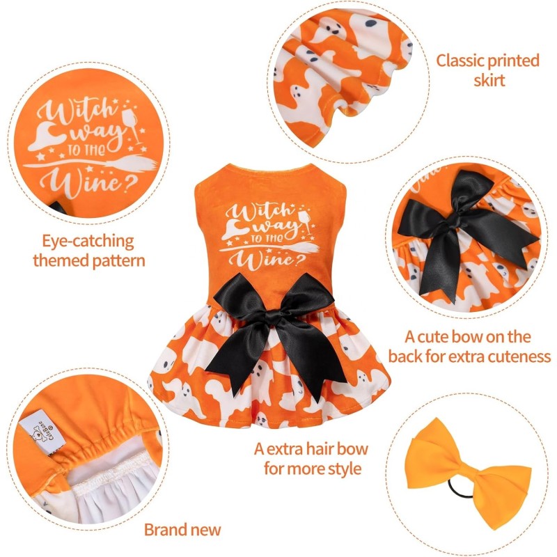 Dog Dress Manufacturer - Winter Velvet Bow Rope