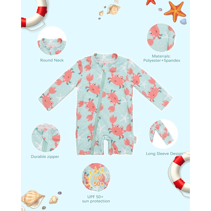 Swimwear Supplier - Long Sleeve Rash Guard Set