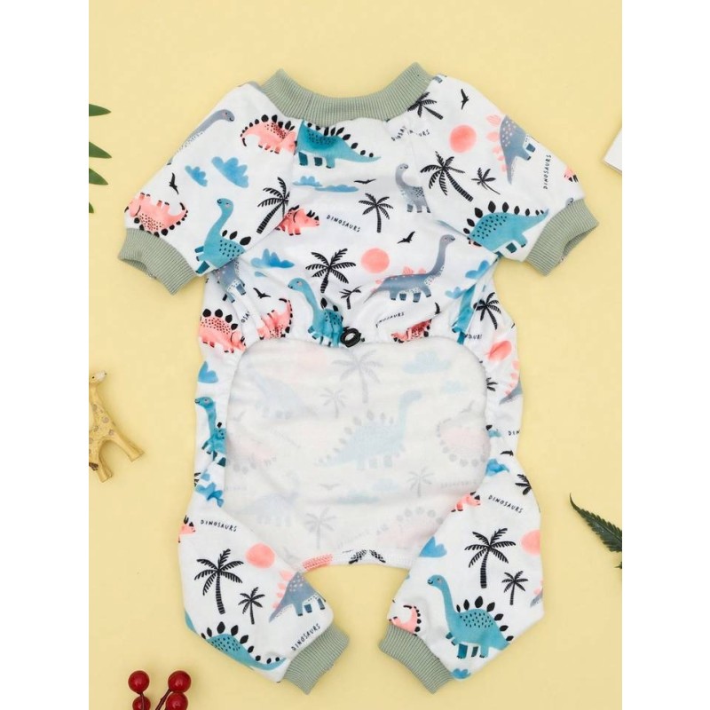 Dog Pajamas Factory - One Piece Cartoon Print