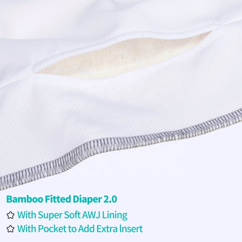 Bamboo Diaper Factory - Fitted Night Heavy Wetters
