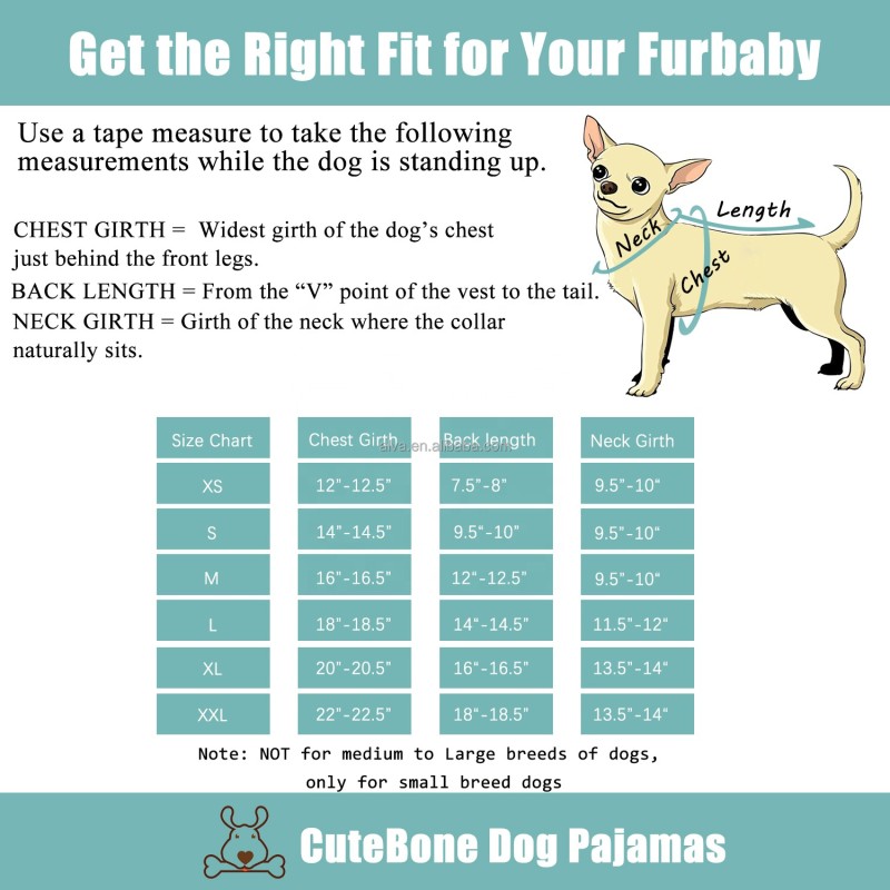 Dog Pajamas Manufacturer - All Seasons Soft Polyester