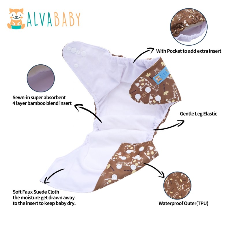 AIO Diaper Factory - All in One Sewn Insert