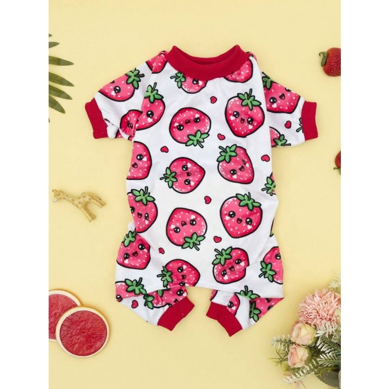 Dog Pajamas Factory - One Piece Cartoon Print