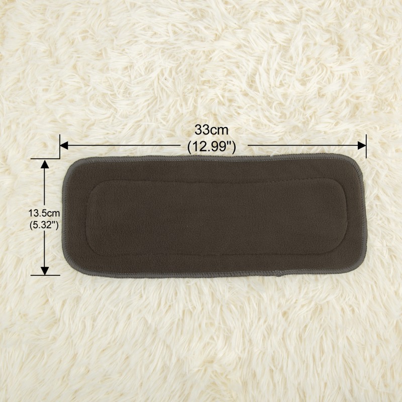 Bamboo Insert Factory - 5 Layer Charcoal Washable